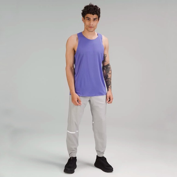 LAST ONE! NWT Lululemon Mens Fast and Free Singlet In Petrol Purple PRICE FIRM - Picture 2 of 9